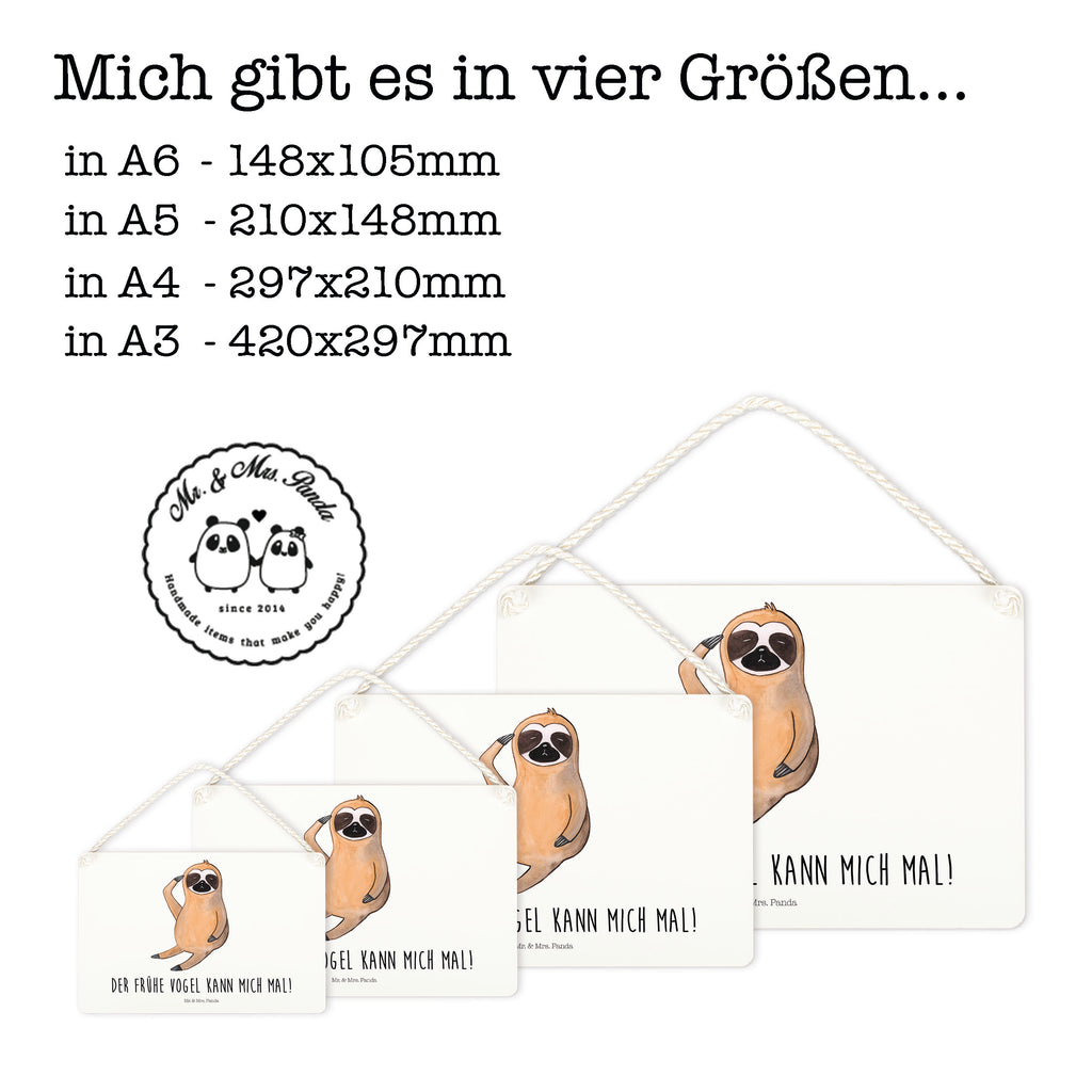 Deko Schild Faultier Vogel zeigen Faultier, Faultiere, faul, Lieblingstier, Spinner, früher Vogel, der frühe Vogel, Frühaufsteher, Morgenmuffel, Vogel, Faultierwelt Dekoschild, Deko Schild, Schild, Tür Schild, Türschild, Holzschild, Wandschild, Wanddeko  Faultier, Faultier Geschenk, Faultier Deko