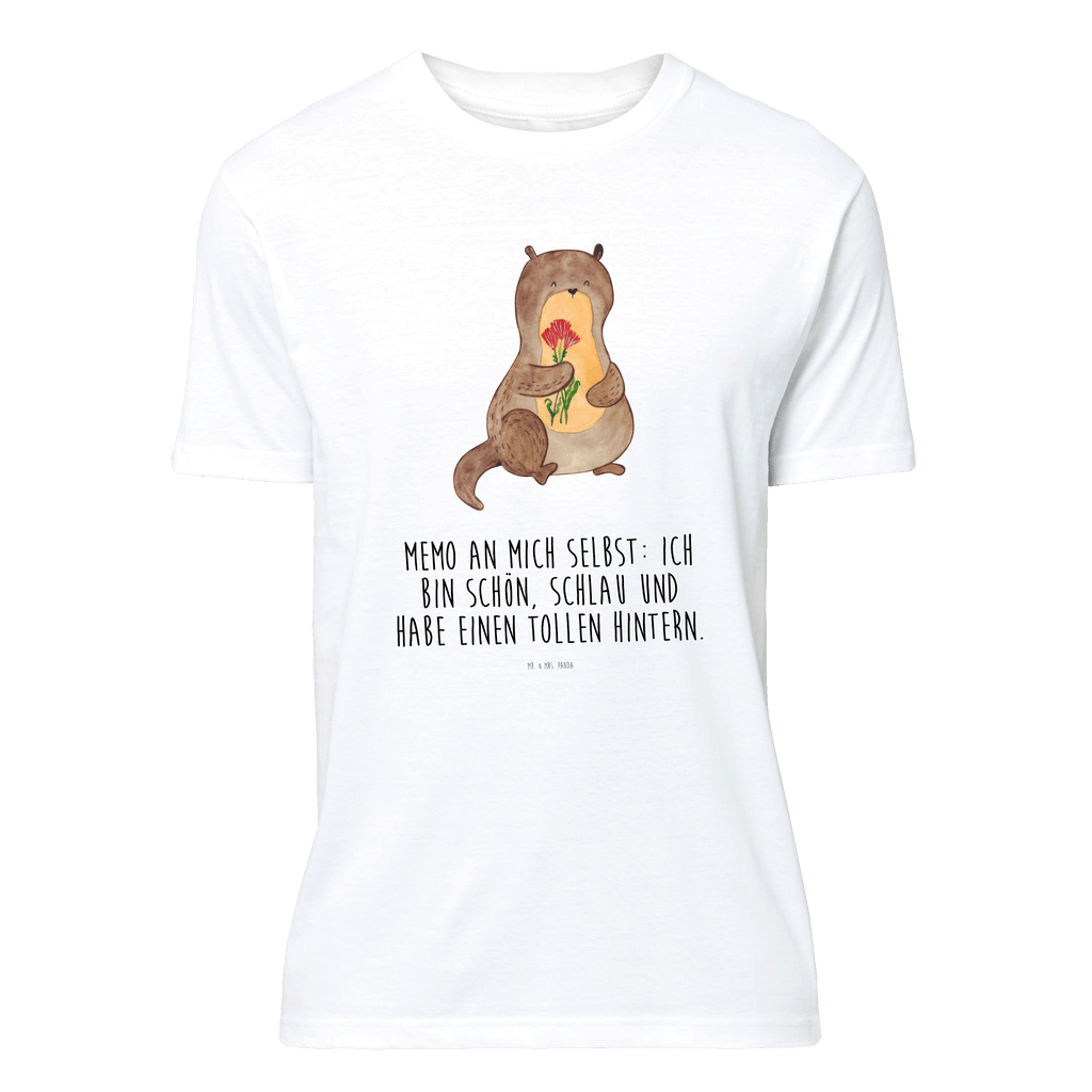 Größe S T-Shirt Otter Blumenstrauß T-Shirt, Shirt, Tshirt, Lustiges T-Shirt, T-Shirt mit Spruch, Party, Junggesellenabschied, Jubiläum, Geburstag, Herrn, Damen, Männer, Frauen, Schlafshirt, Nachthemd, Sprüche, Otter, Fischotter, Seeotter, Otter Seeotter See Otter