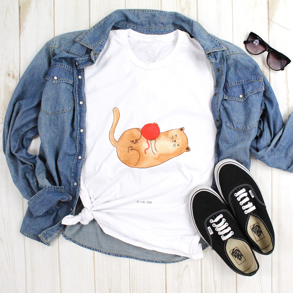 Größe S T-Shirt Katzen Wollknäul T-Shirt, Shirt, Tshirt, Lustiges T-Shirt, T-Shirt mit Spruch, Party, Junggesellenabschied, Jubiläum, Geburstag, Herrn, Damen, Männer, Frauen, Schlafshirt, Nachthemd, Sprüche, Katze, Katzenmotiv, Katzenfan, Katzendeko, Katzenfreund, Katzenliebhaber, Katzenprodukte, Katzenartikel, Katzenaccessoires, Katzensouvenirs, Katzenliebhaberprodukte, Katzenmotive, Katzen, Kater, Mietze, Cat, Cats, Katzenhalter, Katzenbesitzerin, Haustier, Wollknäuel, Wolle, Spielen, Spiel, verspielt