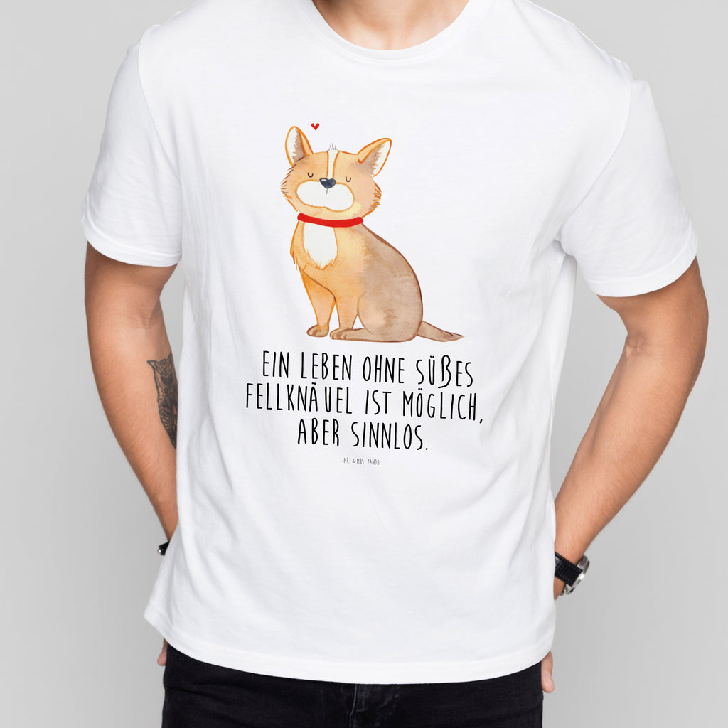 Größe S T-Shirt Hundeglück T-Shirt, Shirt, Tshirt, Lustiges T-Shirt, T-Shirt mit Spruch, Party, Junggesellenabschied, Jubiläum, Geburstag, Herrn, Damen, Männer, Frauen, Schlafshirt, Nachthemd, Sprüche, Hund, Hundemotiv, Haustier, Hunderasse, Tierliebhaber, Hundebesitzer, Corgie, Hundeliebe, Spruch, Hundemama, Liebe