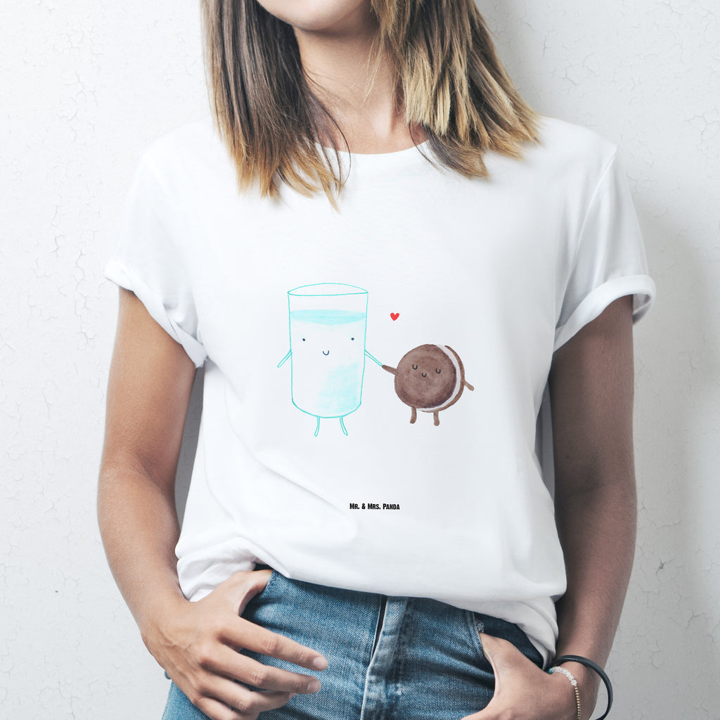 Größe S T-Shirt Milch & Keks T-Shirt, Shirt, Tshirt, Lustiges T-Shirt, T-Shirt mit Spruch, Party, Junggesellenabschied, Jubiläum, Geburstag, Herrn, Damen, Männer, Frauen, Schlafshirt, Nachthemd, Sprüche, Tiermotive, Gute Laune, lustige Sprüche, Tiere, Milk, Cookie, Milch, Keks, Kekse, Kaffee, Einladung Frühstück, Motiv süß, romantisch, perfektes Paar