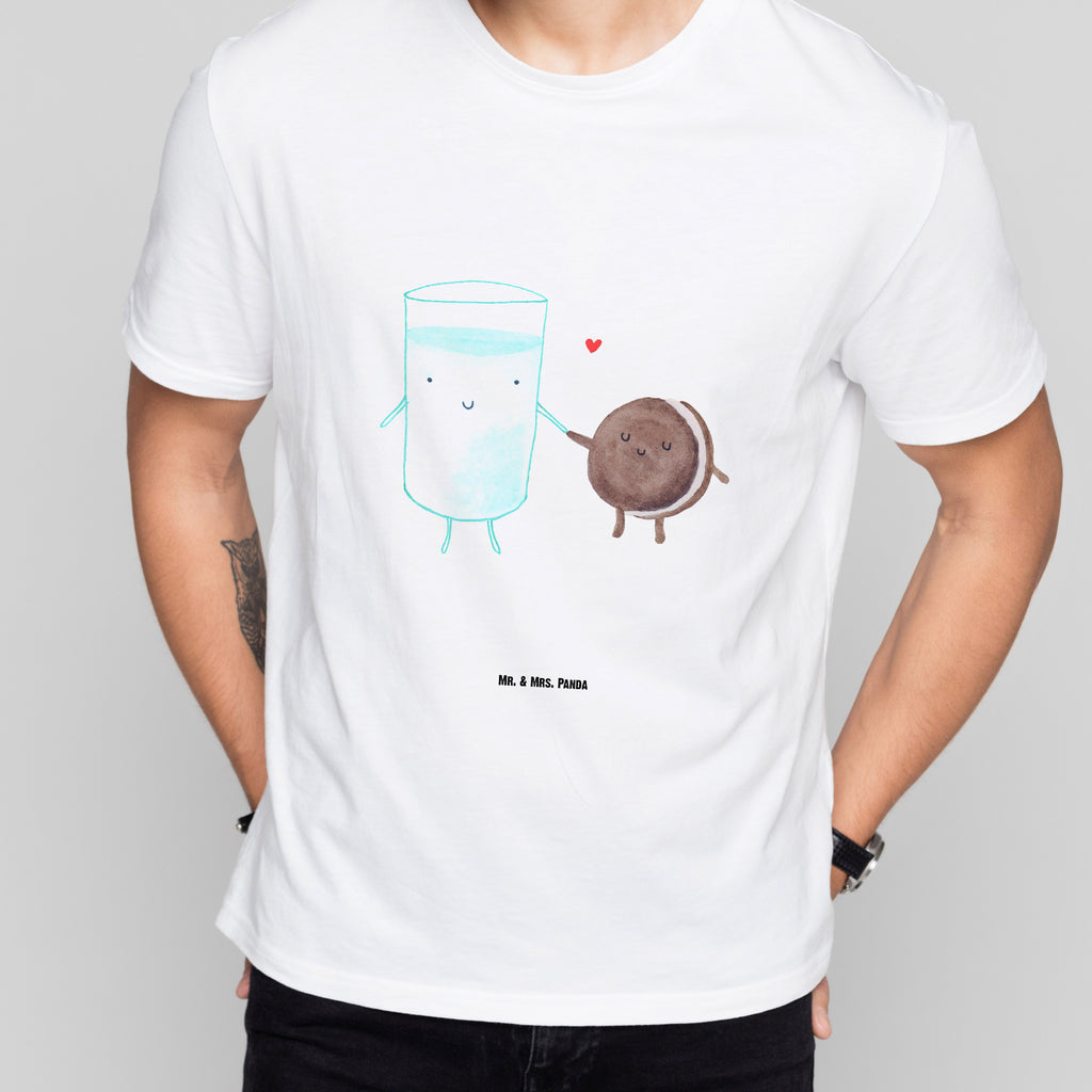 Größe S T-Shirt Milch & Keks T-Shirt, Shirt, Tshirt, Lustiges T-Shirt, T-Shirt mit Spruch, Party, Junggesellenabschied, Jubiläum, Geburstag, Herrn, Damen, Männer, Frauen, Schlafshirt, Nachthemd, Sprüche, Tiermotive, Gute Laune, lustige Sprüche, Tiere, Milk, Cookie, Milch, Keks, Kekse, Kaffee, Einladung Frühstück, Motiv süß, romantisch, perfektes Paar