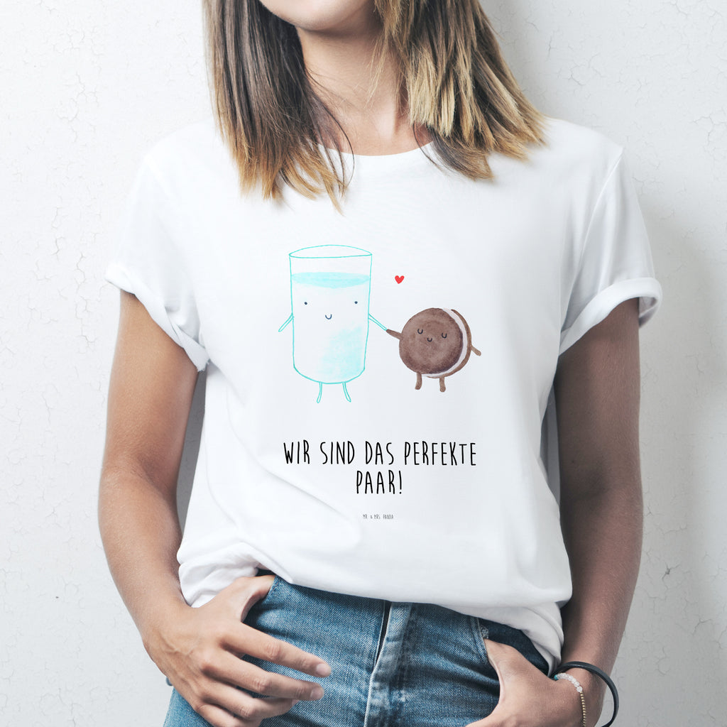 Größe S T-Shirt Milch & Keks T-Shirt, Shirt, Tshirt, Lustiges T-Shirt, T-Shirt mit Spruch, Party, Junggesellenabschied, Jubiläum, Geburstag, Herrn, Damen, Männer, Frauen, Schlafshirt, Nachthemd, Sprüche, Tiermotive, Gute Laune, lustige Sprüche, Tiere, Milk, Cookie, Milch, Keks, Kekse, Kaffee, Einladung Frühstück, Motiv süß, romantisch, perfektes Paar