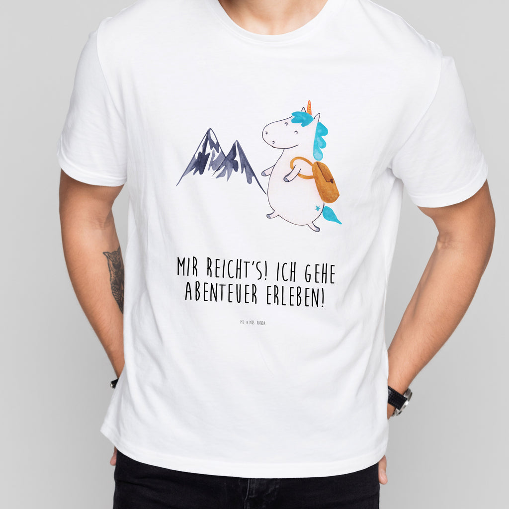 Größe S T-Shirt Einhorn Bergsteiger T-Shirt, Shirt, Tshirt, Lustiges T-Shirt, T-Shirt mit Spruch, Party, Junggesellenabschied, Jubiläum, Geburstag, Herrn, Damen, Männer, Frauen, Schlafshirt, Nachthemd, Sprüche, Einhorn, Einhörner, Einhorn Deko, Pegasus, Unicorn, Bergsteiger, Abenteuer, Berge, Abenteurer, Weltenbummler, Weltreise, Reisen, Urlaub, Entdecker