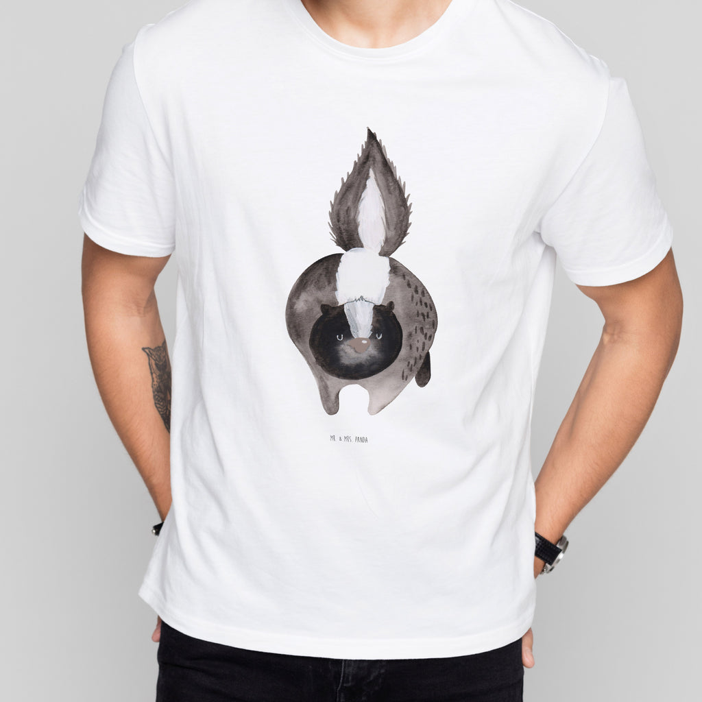 Größe S T-Shirt Stinktier Angriff T-Shirt, Shirt, Tshirt, Lustiges T-Shirt, T-Shirt mit Spruch, Party, Junggesellenabschied, Jubiläum, Geburstag, Herrn, Damen, Männer, Frauen, Schlafshirt, Nachthemd, Sprüche, Stinktier, Skunk, Wildtier, Raubtier, Stinker, Stinki, wütend, Drohung