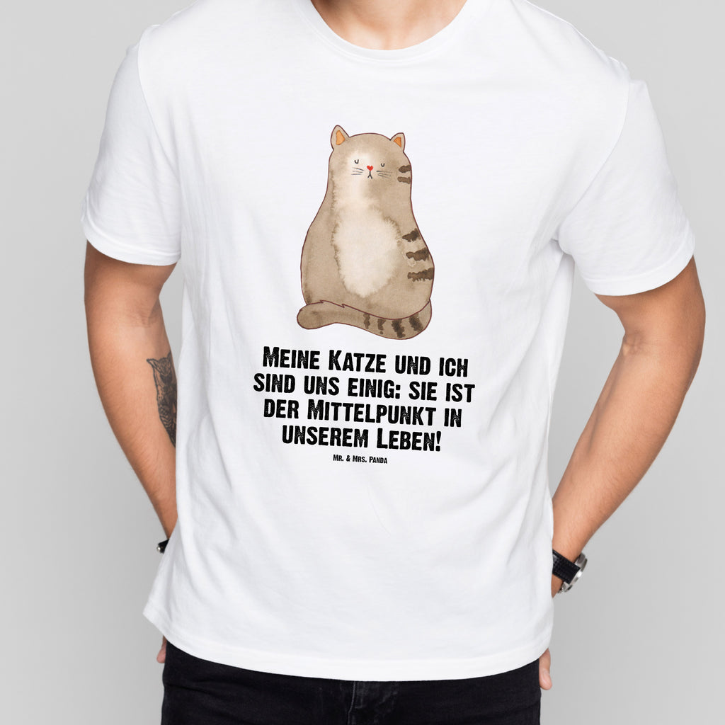 Größe M T-Shirt Katze sitzend T-Shirt, Shirt, Tshirt, Lustiges T-Shirt, T-Shirt mit Spruch, Party, Junggesellenabschied, Jubiläum, Geburstag, Herrn, Damen, Männer, Frauen, Schlafshirt, Nachthemd, Sprüche, Katze, Katzenmotiv, Katzenfan, Katzendeko, Katzenfreund, Katzenliebhaber, Katzenprodukte, Katzenartikel, Katzenaccessoires, Katzensouvenirs, Katzenliebhaberprodukte, Katzenmotive, Katzen, Kater, Mietze, Cat, Cats, Katzenhalter, Katzenbesitzerin, Haustier, Katzenliebe, Lebensinhalt, Liebe, Mittelpunkt, Familie