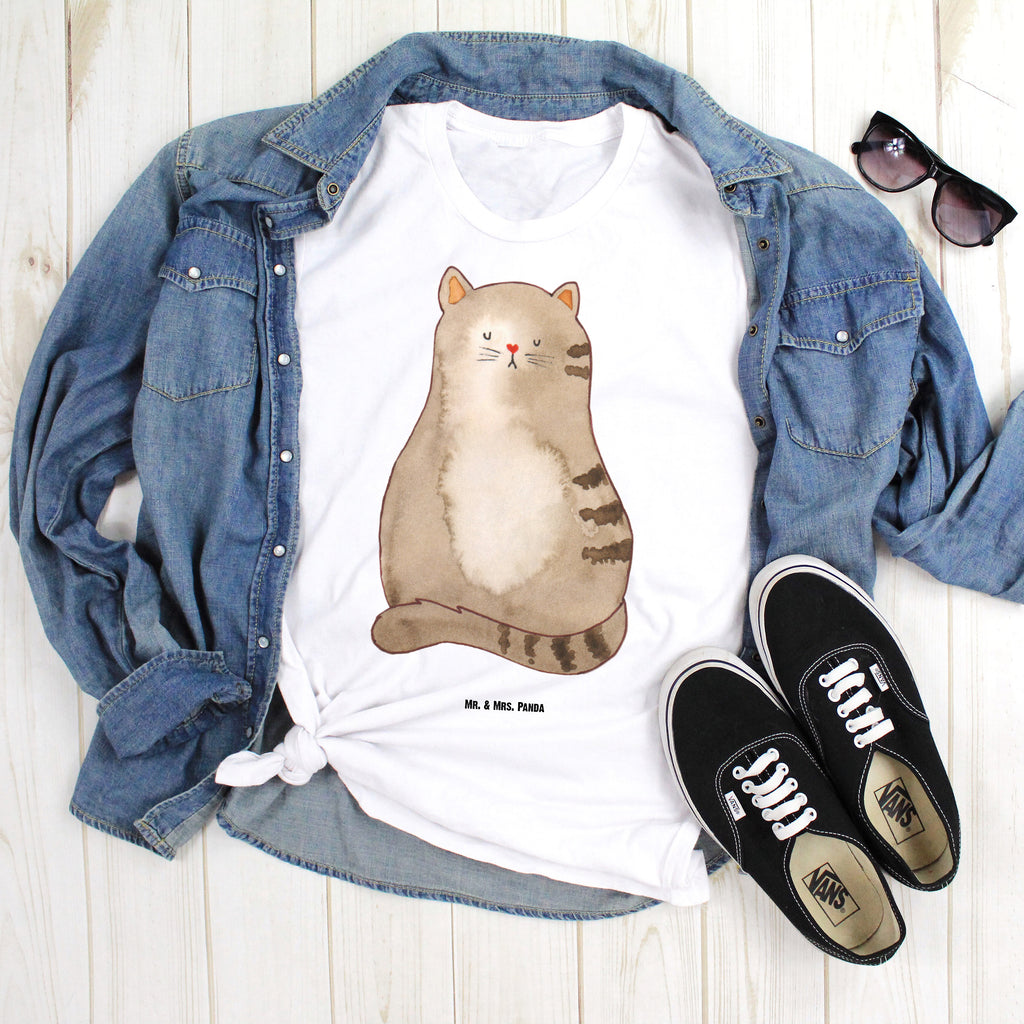 Größe M T-Shirt Katze sitzend T-Shirt, Shirt, Tshirt, Lustiges T-Shirt, T-Shirt mit Spruch, Party, Junggesellenabschied, Jubiläum, Geburstag, Herrn, Damen, Männer, Frauen, Schlafshirt, Nachthemd, Sprüche, Katze, Katzenmotiv, Katzenfan, Katzendeko, Katzenfreund, Katzenliebhaber, Katzenprodukte, Katzenartikel, Katzenaccessoires, Katzensouvenirs, Katzenliebhaberprodukte, Katzenmotive, Katzen, Kater, Mietze, Cat, Cats, Katzenhalter, Katzenbesitzerin, Haustier, Katzenliebe, Lebensinhalt, Liebe, Mittelpunkt, Familie