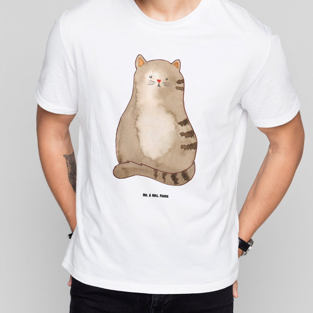 Größe M T-Shirt Katze sitzend T-Shirt, Shirt, Tshirt, Lustiges T-Shirt, T-Shirt mit Spruch, Party, Junggesellenabschied, Jubiläum, Geburstag, Herrn, Damen, Männer, Frauen, Schlafshirt, Nachthemd, Sprüche, Katze, Katzenmotiv, Katzenfan, Katzendeko, Katzenfreund, Katzenliebhaber, Katzenprodukte, Katzenartikel, Katzenaccessoires, Katzensouvenirs, Katzenliebhaberprodukte, Katzenmotive, Katzen, Kater, Mietze, Cat, Cats, Katzenhalter, Katzenbesitzerin, Haustier, Katzenliebe, Lebensinhalt, Liebe, Mittelpunkt, Familie