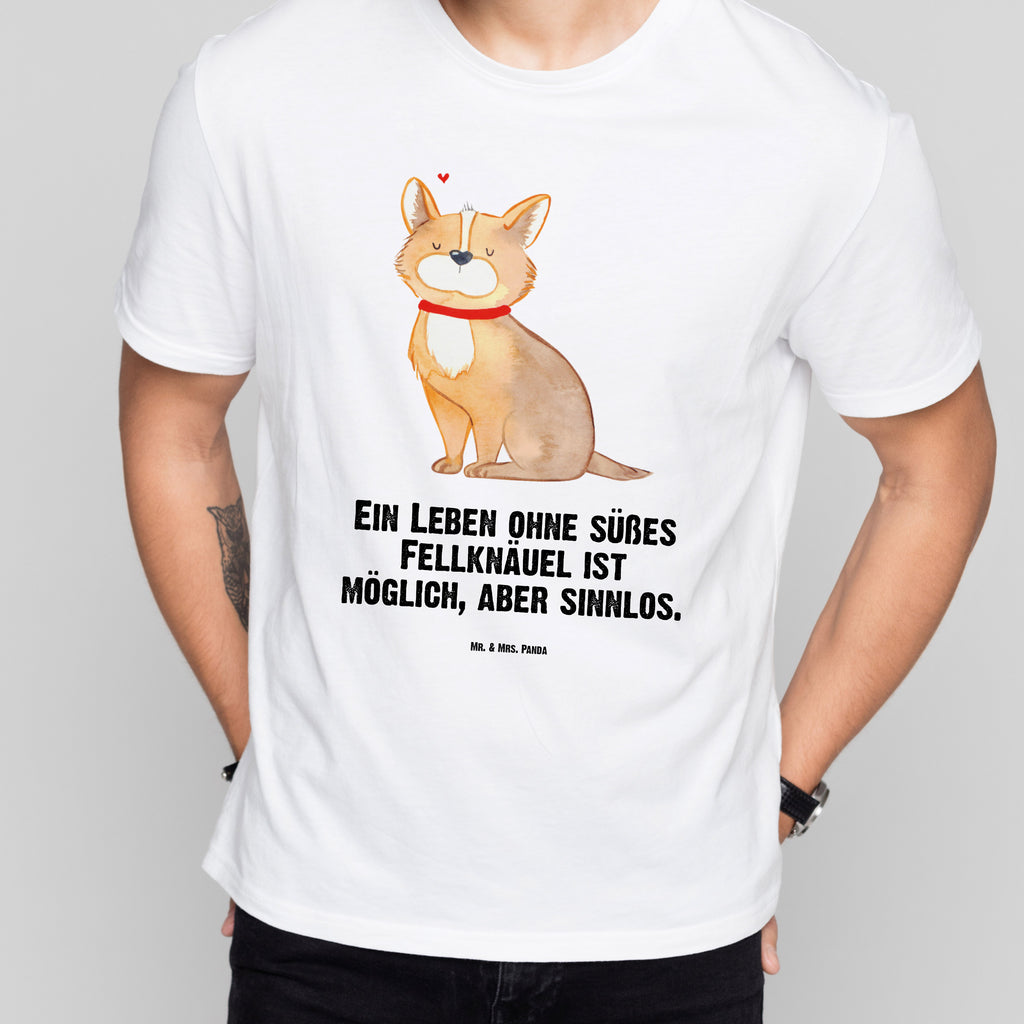 Größe S T-Shirt Hundeglück T-Shirt, Shirt, Tshirt, Lustiges T-Shirt, T-Shirt mit Spruch, Party, Junggesellenabschied, Jubiläum, Geburstag, Herrn, Damen, Männer, Frauen, Schlafshirt, Nachthemd, Sprüche, Hund, Hundemotiv, Haustier, Hunderasse, Tierliebhaber, Hundebesitzer, Corgie, Hundeliebe, Spruch, Hundemama, Liebe