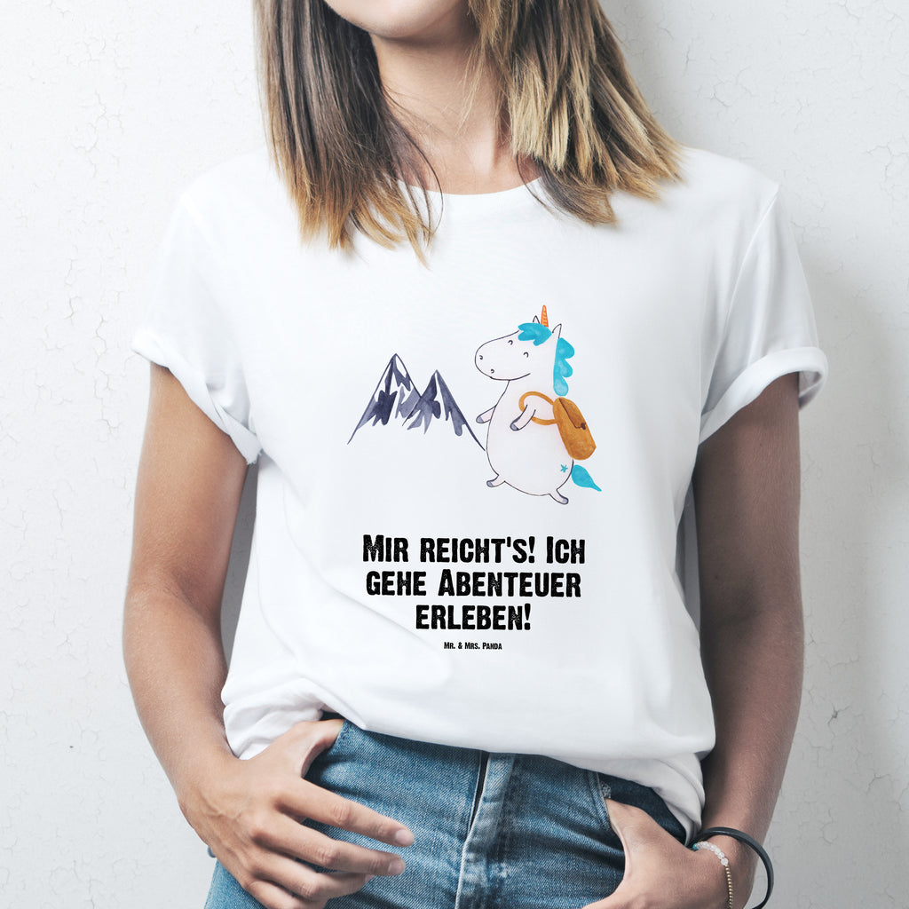Größe M T-Shirt Einhorn Bergsteiger T-Shirt, Shirt, Tshirt, Lustiges T-Shirt, T-Shirt mit Spruch, Party, Junggesellenabschied, Jubiläum, Geburstag, Herrn, Damen, Männer, Frauen, Schlafshirt, Nachthemd, Sprüche, Einhorn, Einhörner, Einhorn Deko, Pegasus, Unicorn, Bergsteiger, Abenteuer, Berge, Abenteurer, Weltenbummler, Weltreise, Reisen, Urlaub, Entdecker