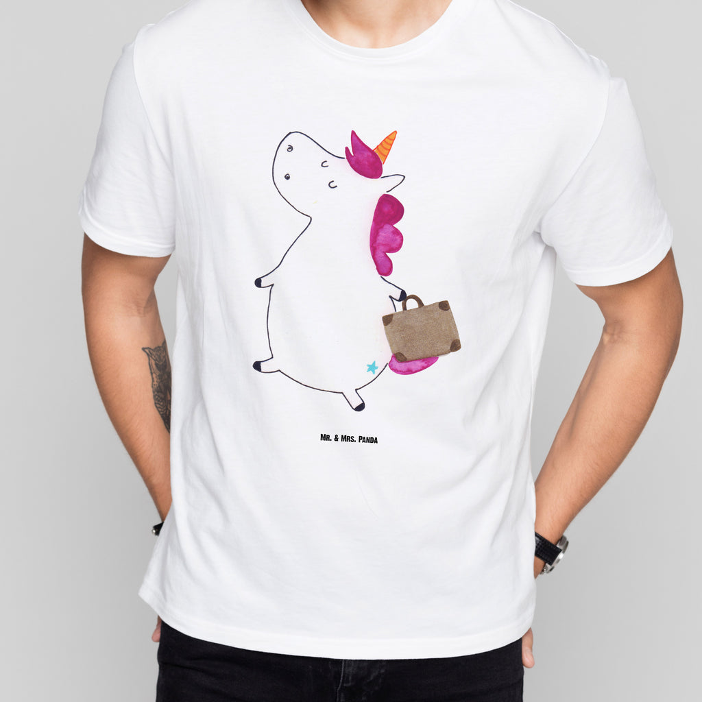 Größe M T-Shirt Einhorn Koffer T-Shirt, Shirt, Tshirt, Lustiges T-Shirt, T-Shirt mit Spruch, Party, Junggesellenabschied, Jubiläum, Geburstag, Herrn, Damen, Männer, Frauen, Schlafshirt, Nachthemd, Sprüche, Einhorn, Einhörner, Einhorn Deko, Pegasus, Unicorn, unicorn, Koffer, Verreisen, Reise, Gepäck, Abenteuer, Erwachsen, Kind, albern, Spaß, lustig, witzig