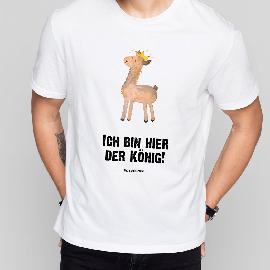 Größe M T-Shirt Lama König T-Shirt, Shirt, Tshirt, Lustiges T-Shirt, T-Shirt mit Spruch, Party, Junggesellenabschied, Jubiläum, Geburstag, Herrn, Damen, Männer, Frauen, Schlafshirt, Nachthemd, Sprüche, Lama, Alpaka, Lamas, König, Königin, Freundin, Mama, Papa, Büro Kollege, Kollegin, Chef, Vorgesetzter, Abi, Abitur