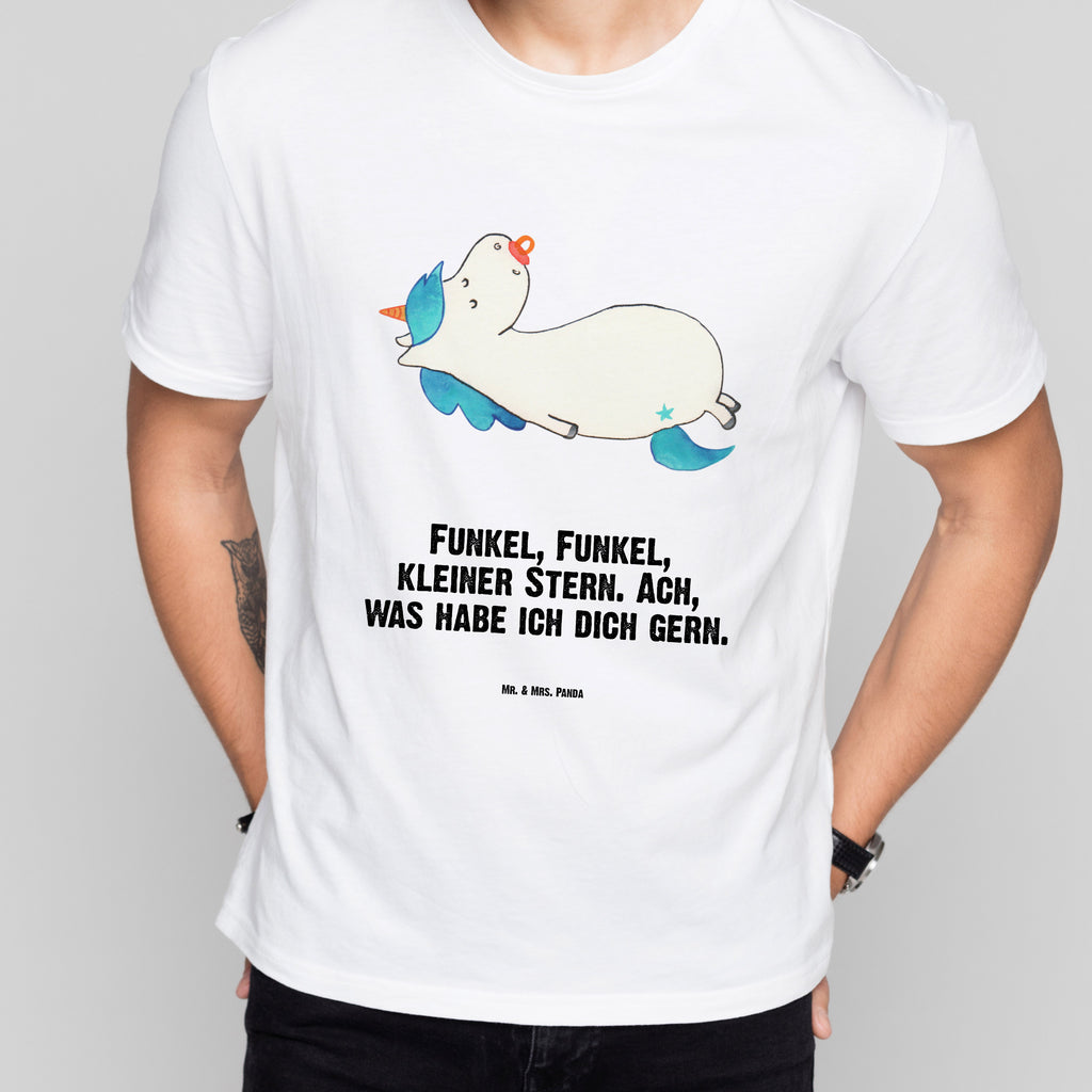 Größe XL T-Shirt Einhorn Schnullie T-Shirt, Shirt, Tshirt, Lustiges T-Shirt, T-Shirt mit Spruch, Party, Junggesellenabschied, Jubiläum, Geburstag, Herrn, Damen, Männer, Frauen, Schlafshirt, Nachthemd, Sprüche, Einhorn, Einhörner, Einhorn Deko, Pegasus, Unicorn, Baby, Kleinkind, Geburt, Geburtstag, Säugling, Schnuller, Geschenk Geburt, Mutter, Mama