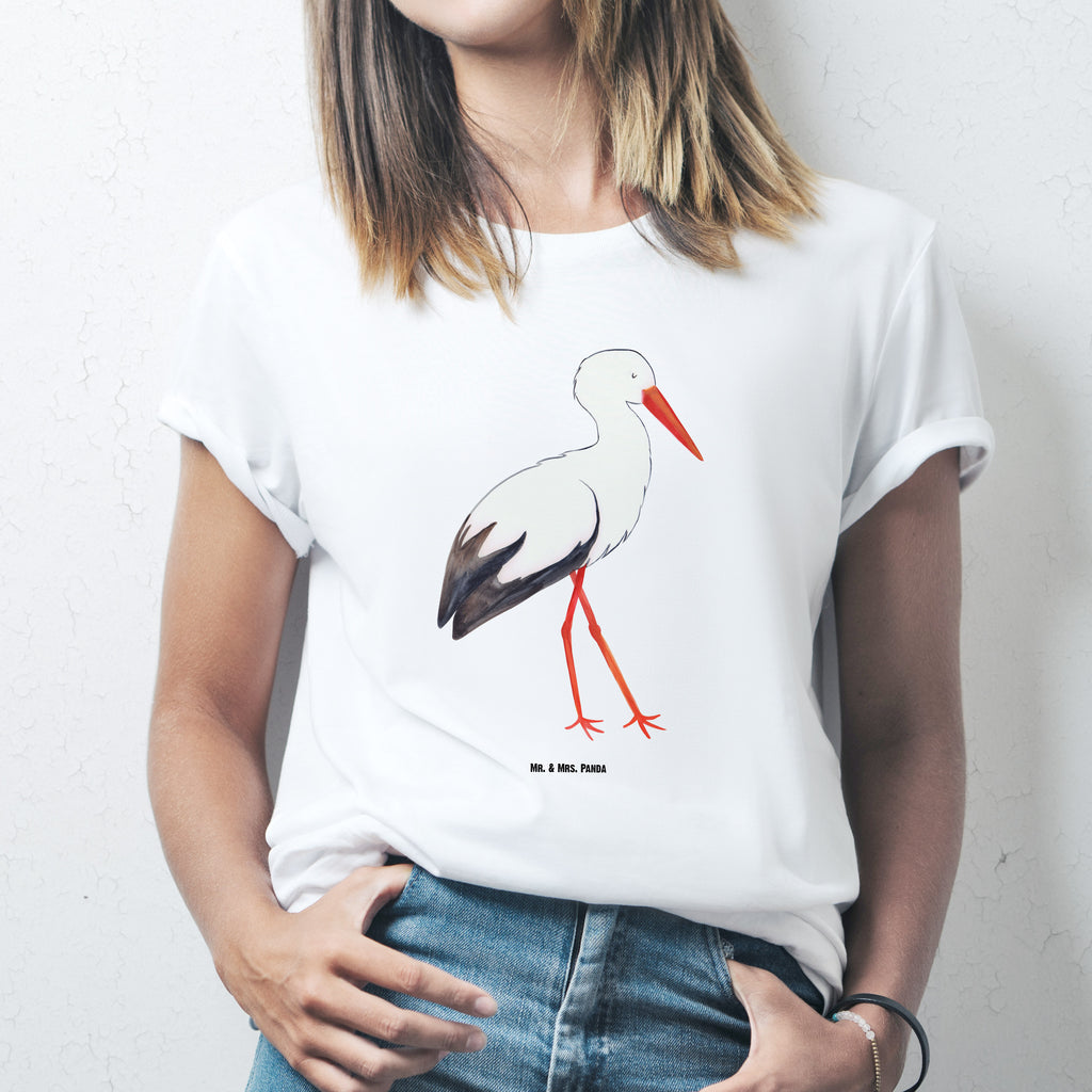 Größe XL T-Shirt Storch T-Shirt, Shirt, Tshirt, Lustiges T-Shirt, T-Shirt mit Spruch, Party, Junggesellenabschied, Jubiläum, Geburstag, Herrn, Damen, Männer, Frauen, Schlafshirt, Nachthemd, Sprüche, Tiermotive, Gute Laune, lustige Sprüche, Tiere, Storch, Störche, Schwangerschaft, Geburt, Mutter, Mütter, Mutter werden, Schwanger, Babybauch, Baby