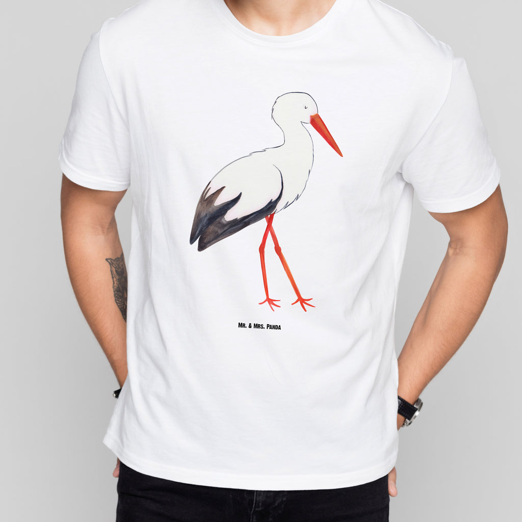 Größe XL T-Shirt Storch T-Shirt, Shirt, Tshirt, Lustiges T-Shirt, T-Shirt mit Spruch, Party, Junggesellenabschied, Jubiläum, Geburstag, Herrn, Damen, Männer, Frauen, Schlafshirt, Nachthemd, Sprüche, Tiermotive, Gute Laune, lustige Sprüche, Tiere, Storch, Störche, Schwangerschaft, Geburt, Mutter, Mütter, Mutter werden, Schwanger, Babybauch, Baby
