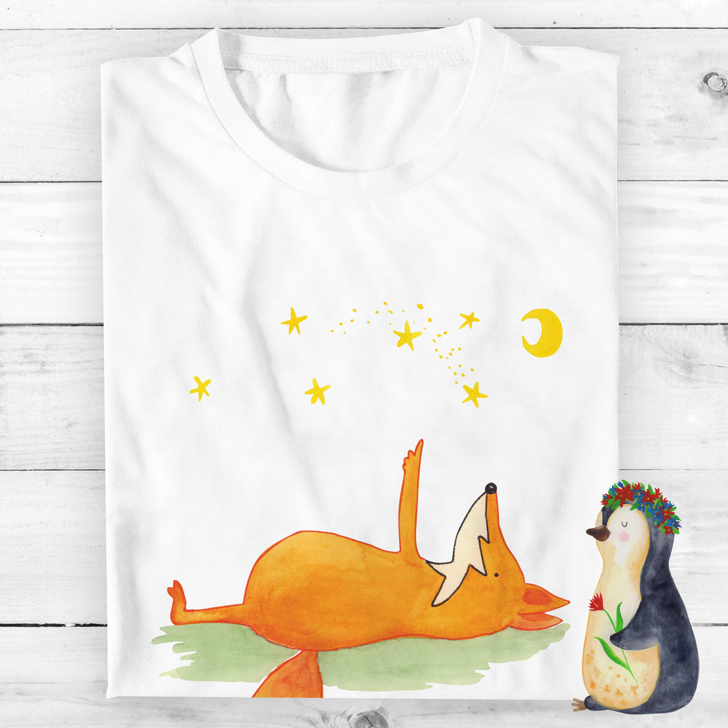 Größe XXL T-Shirt Fuchs Sterne T-Shirt, Shirt, Tshirt, Lustiges T-Shirt, T-Shirt mit Spruch, Party, Junggesellenabschied, Jubiläum, Geburstag, Herrn, Damen, Männer, Frauen, Schlafshirt, Nachthemd, Sprüche, Fuchs, Füchse, tröstende Worte, Spruch positiv, Spruch schön, Romantik, Always Look on the Bright Side of Life