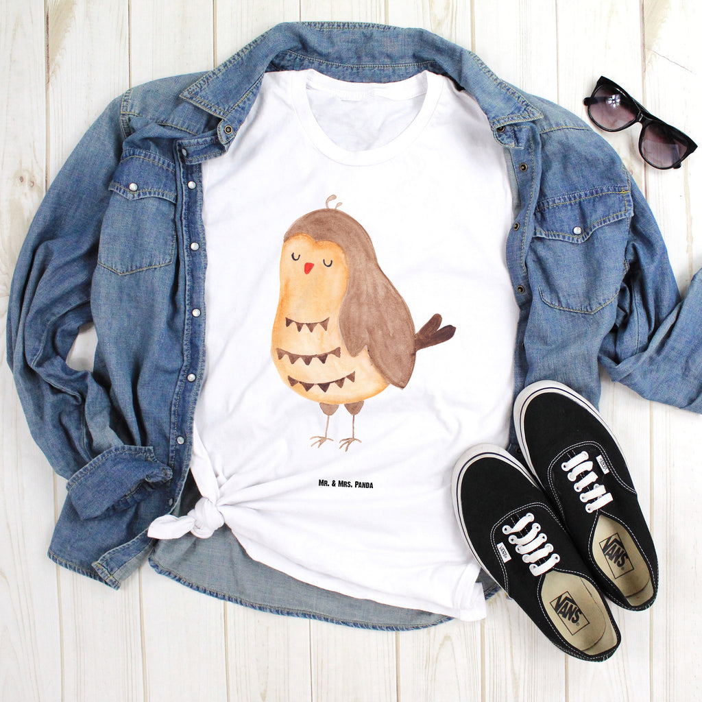 Größe XXL T-Shirt Eule Zufrieden T-Shirt, Shirt, Tshirt, Lustiges T-Shirt, T-Shirt mit Spruch, Party, Junggesellenabschied, Jubiläum, Geburstag, Herrn, Damen, Männer, Frauen, Schlafshirt, Nachthemd, Sprüche, Eule, Eule Spruch, Eule deko, Owl, Liebe Spruch, Romantisch, Wortspiel lustig, Spruch schön, Geschenk Hochzeitstag