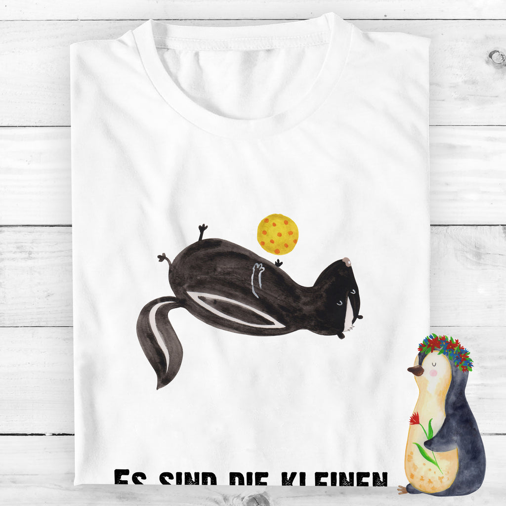 Größe XXL T-Shirt Stinktier Ball T-Shirt, Shirt, Tshirt, Lustiges T-Shirt, T-Shirt mit Spruch, Party, Junggesellenabschied, Jubiläum, Geburstag, Herrn, Damen, Männer, Frauen, Schlafshirt, Nachthemd, Sprüche, Stinktier, Skunk, Wildtier, Raubtier, Stinker, Stinki, verspielt, Weisheit