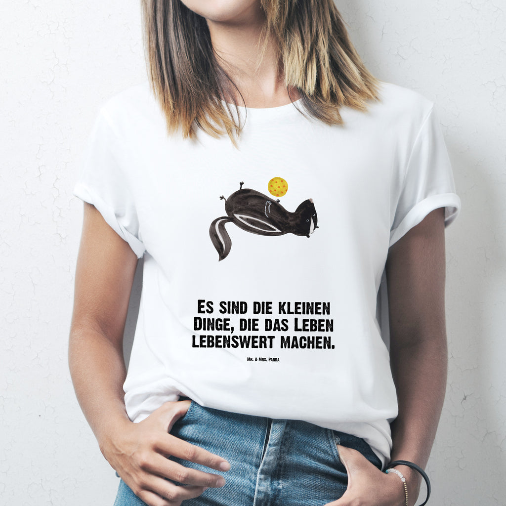 Größe XXL T-Shirt Stinktier Ball T-Shirt, Shirt, Tshirt, Lustiges T-Shirt, T-Shirt mit Spruch, Party, Junggesellenabschied, Jubiläum, Geburstag, Herrn, Damen, Männer, Frauen, Schlafshirt, Nachthemd, Sprüche, Stinktier, Skunk, Wildtier, Raubtier, Stinker, Stinki, verspielt, Weisheit
