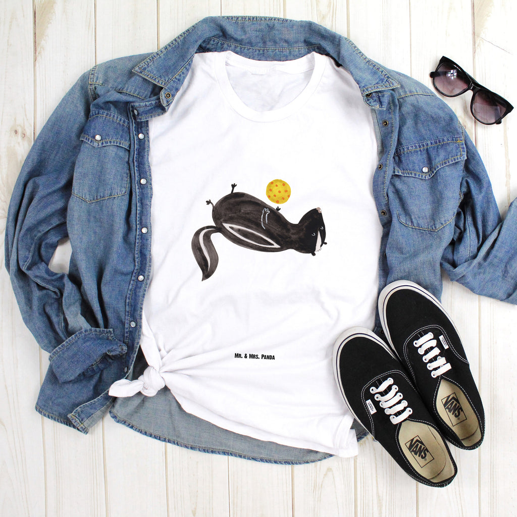 Größe XXL T-Shirt Stinktier Ball T-Shirt, Shirt, Tshirt, Lustiges T-Shirt, T-Shirt mit Spruch, Party, Junggesellenabschied, Jubiläum, Geburstag, Herrn, Damen, Männer, Frauen, Schlafshirt, Nachthemd, Sprüche, Stinktier, Skunk, Wildtier, Raubtier, Stinker, Stinki, verspielt, Weisheit