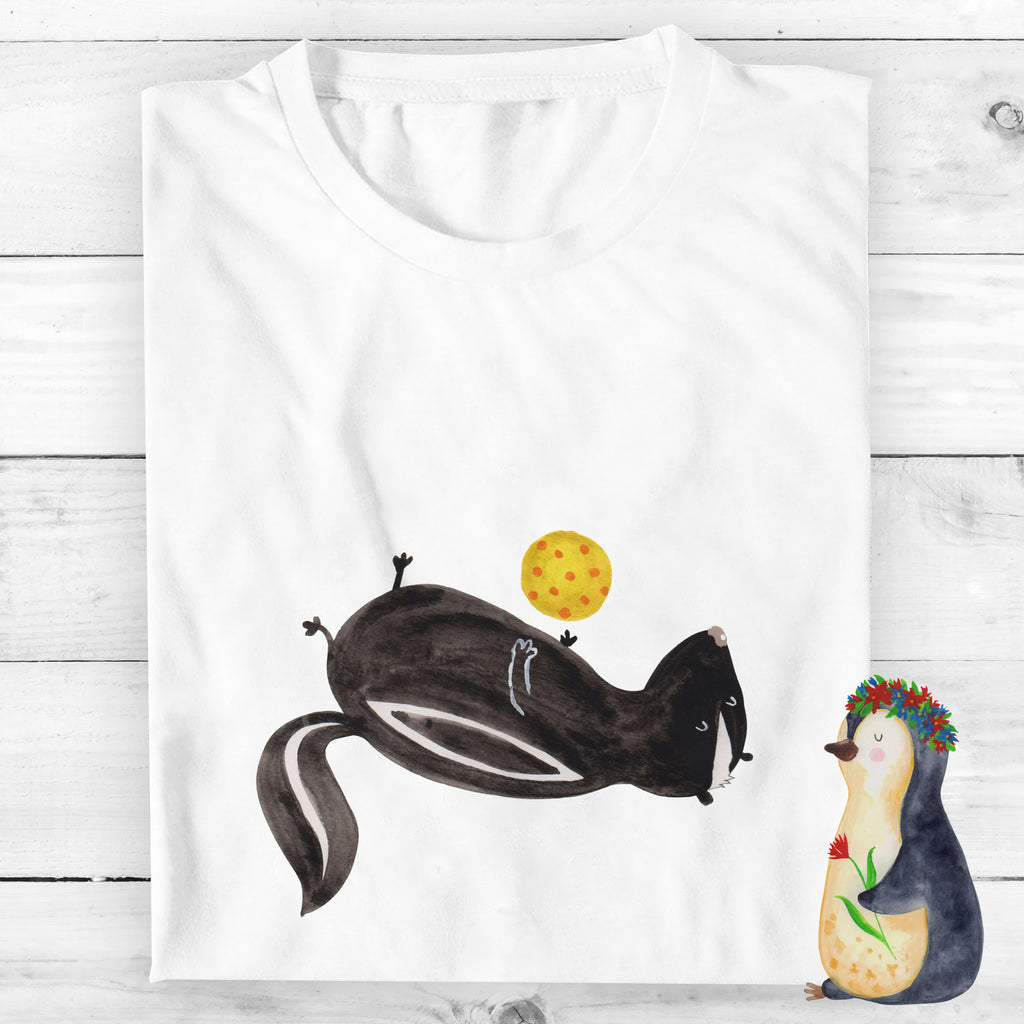 Größe XXL T-Shirt Stinktier Ball T-Shirt, Shirt, Tshirt, Lustiges T-Shirt, T-Shirt mit Spruch, Party, Junggesellenabschied, Jubiläum, Geburstag, Herrn, Damen, Männer, Frauen, Schlafshirt, Nachthemd, Sprüche, Stinktier, Skunk, Wildtier, Raubtier, Stinker, Stinki, verspielt, Weisheit