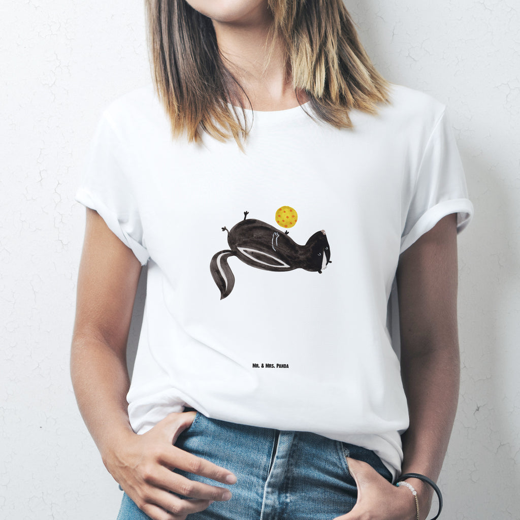 Größe XXL T-Shirt Stinktier Ball T-Shirt, Shirt, Tshirt, Lustiges T-Shirt, T-Shirt mit Spruch, Party, Junggesellenabschied, Jubiläum, Geburstag, Herrn, Damen, Männer, Frauen, Schlafshirt, Nachthemd, Sprüche, Stinktier, Skunk, Wildtier, Raubtier, Stinker, Stinki, verspielt, Weisheit