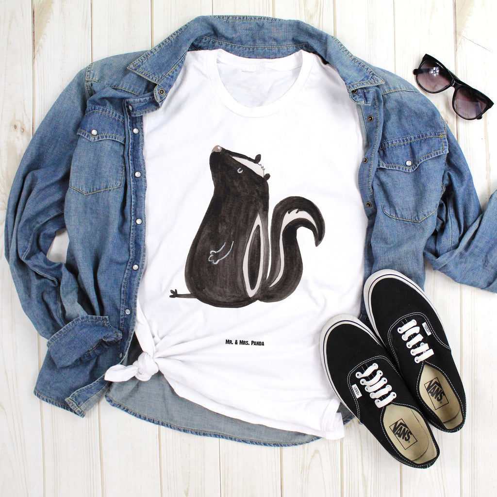 Größe XXL T-Shirt Stinktier sitzend T-Shirt, Shirt, Tshirt, Lustiges T-Shirt, T-Shirt mit Spruch, Party, Junggesellenabschied, Jubiläum, Geburstag, Herrn, Damen, Männer, Frauen, Schlafshirt, Nachthemd, Sprüche, Stinktier, Skunk, Wildtier, Raubtier, Stinker, Stinki, Spruch, Büro, Recht, Besserwisser