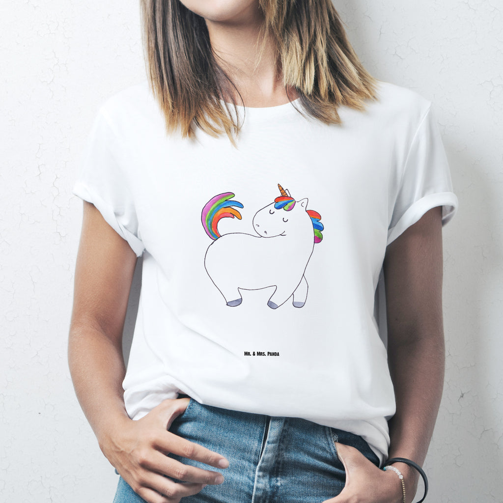 Größe XXL T-Shirt Einhorn stolzierend T-Shirt, Shirt, Tshirt, Lustiges T-Shirt, T-Shirt mit Spruch, Party, Junggesellenabschied, Jubiläum, Geburstag, Herrn, Damen, Männer, Frauen, Schlafshirt, Nachthemd, Sprüche, Einhorn, Einhörner, Einhorn Deko, Pegasus, Unicorn, stolz, anders, bunt, Pferd, Reiter, Reiten, Freundin, Geschenk