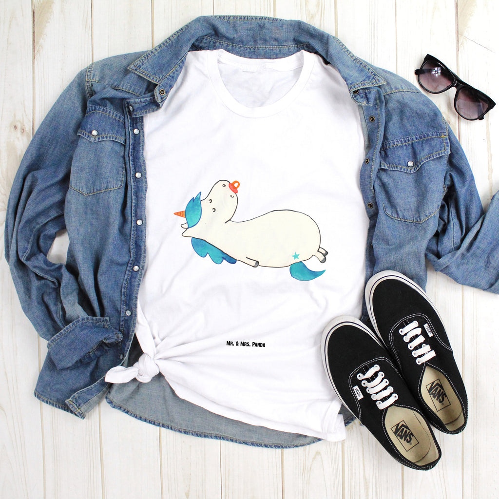 Größe XL T-Shirt Einhorn Schnullie T-Shirt, Shirt, Tshirt, Lustiges T-Shirt, T-Shirt mit Spruch, Party, Junggesellenabschied, Jubiläum, Geburstag, Herrn, Damen, Männer, Frauen, Schlafshirt, Nachthemd, Sprüche, Einhorn, Einhörner, Einhorn Deko, Pegasus, Unicorn, Baby, Kleinkind, Geburt, Geburtstag, Säugling, Schnuller, Geschenk Geburt, Mutter, Mama