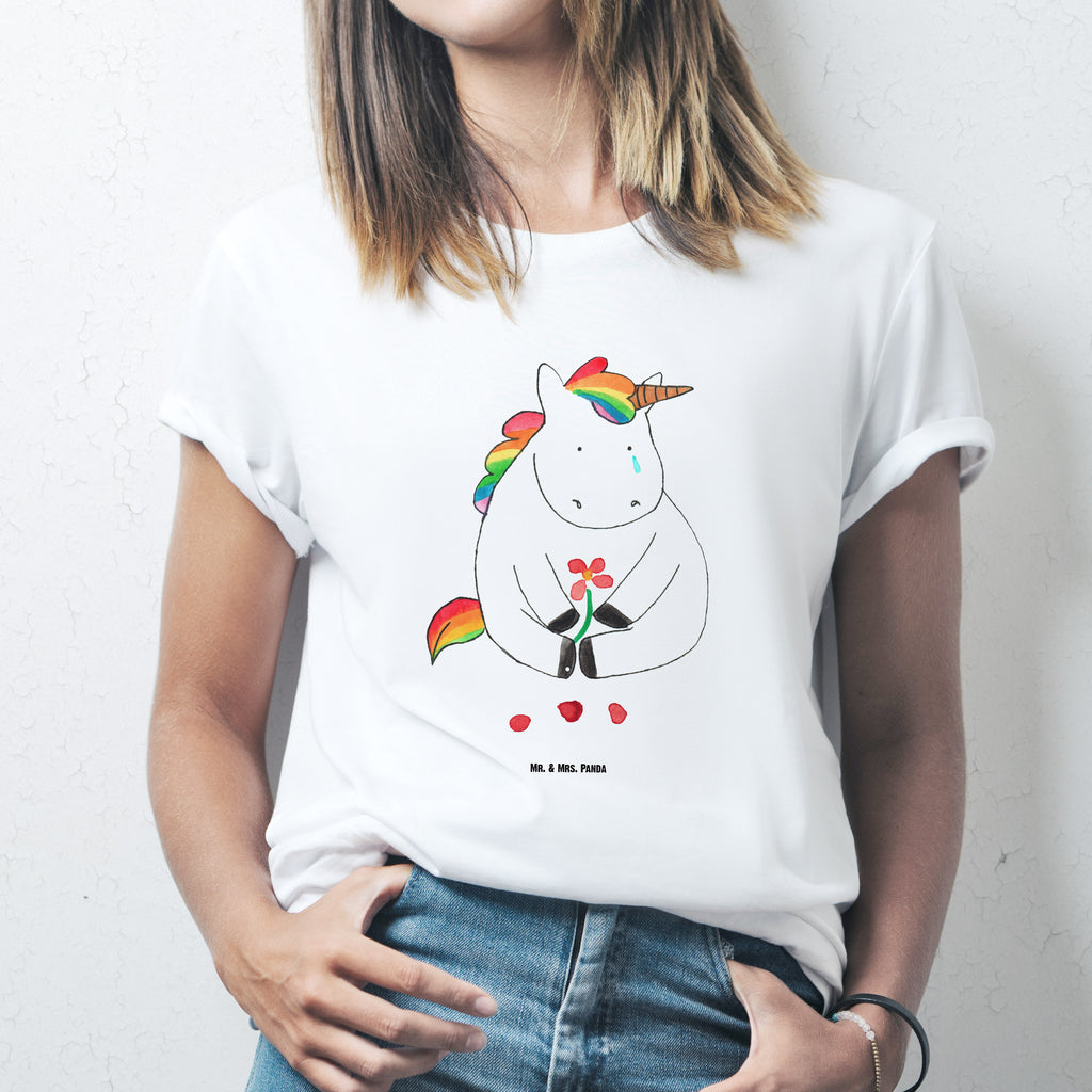 Größe XL T-Shirt Einhorn Traurig T-Shirt, Shirt, Tshirt, Lustiges T-Shirt, T-Shirt mit Spruch, Party, Junggesellenabschied, Jubiläum, Geburstag, Herrn, Damen, Männer, Frauen, Schlafshirt, Nachthemd, Sprüche, Einhorn, Einhörner, Einhorn Deko, Pegasus, Unicorn, Glitzer, Trösten. Freundschaft, Freunde, Liebe, Trauer, Grußkarte, Blume