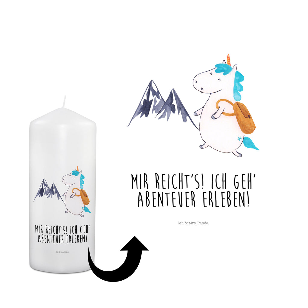 Kerze Einhorn Bergsteiger Kerze, Taufkerze, Kommunionskerze, Geburtstagskerze, Geschenk Kerze, Taufgeschenk Kerze, Kerze mit Druck, Besondere Kerze, Geschenkidee Kerze, Kerze für Kommunion, Geburtstag Kerze, Kommunion Kerze, Einhorn, Einhörner, Einhorn Deko, Pegasus, Unicorn, Bergsteiger, Abenteuer, Berge, Abenteurer, Weltenbummler, Weltreise, Reisen, Urlaub, Entdecker