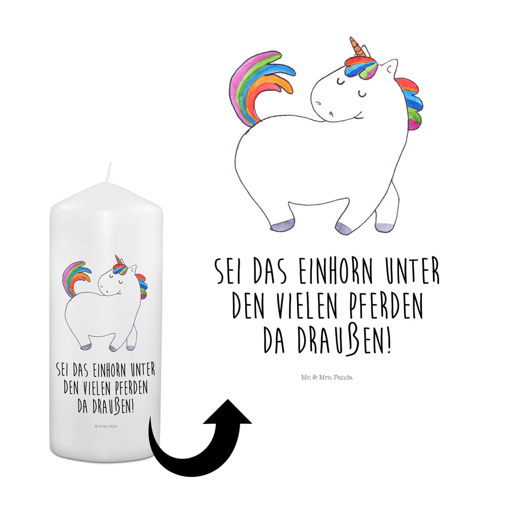 Kerze Einhorn stolzierend Kerze, Taufkerze, Kommunionskerze, Geburtstagskerze, Geschenk Kerze, Taufgeschenk Kerze, Kerze mit Druck, Besondere Kerze, Geschenkidee Kerze, Kerze für Kommunion, Geburtstag Kerze, Kommunion Kerze, Einhorn, Einhörner, Einhorn Deko, Pegasus, Unicorn, stolz, anders, bunt, Pferd, Reiter, Reiten, Freundin, Geschenk