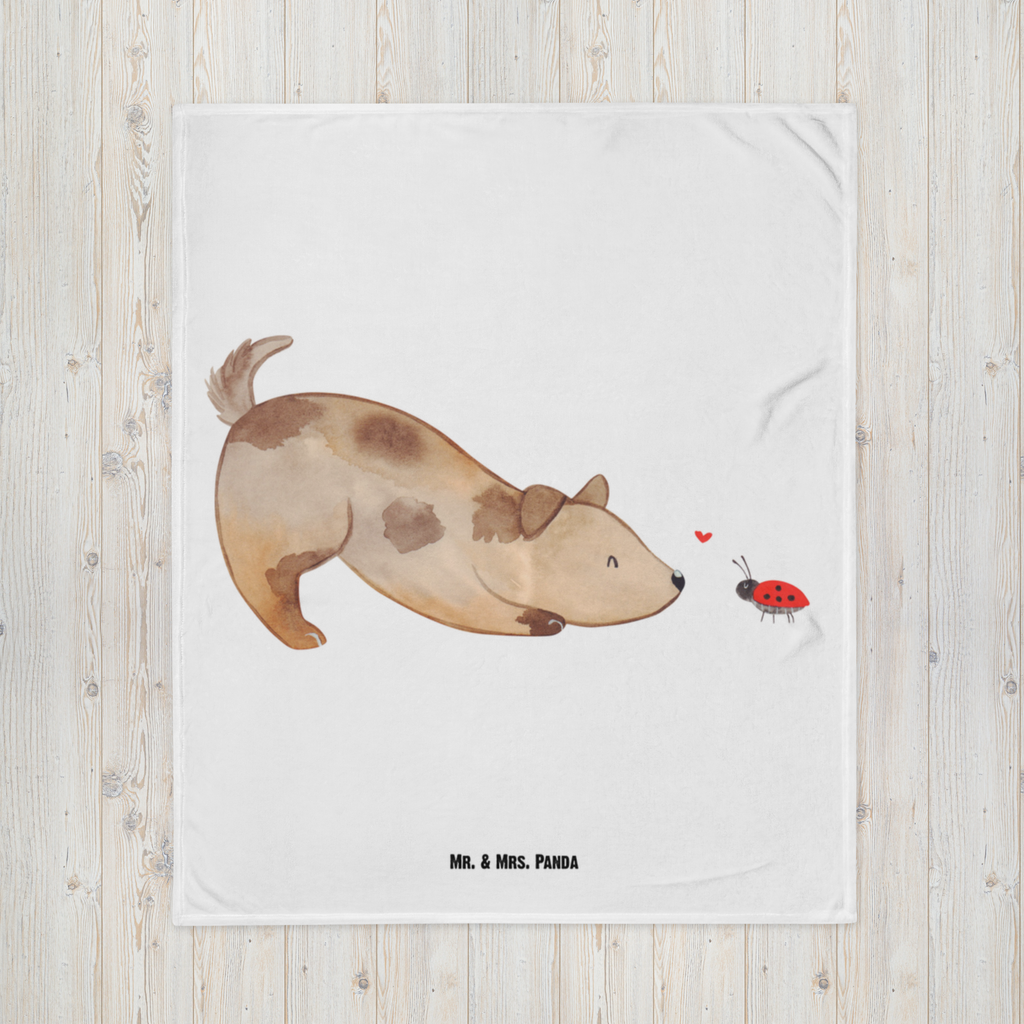 Babydecke Hund Marienkäfer Babydecke, Babygeschenk, Geschenk Geburt, Babyecke Kuscheldecke, Krabbeldecke, Hund, Hundemotiv, Haustier, Hunderasse, Tierliebhaber, Hundebesitzer, Sprüche, Hunde, Hundespruch, Marienkäfer, Mischling, Mischlinghund