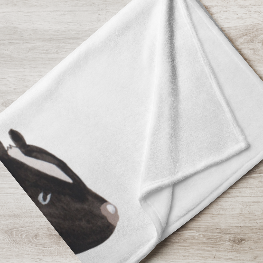 Babydecke Stinktier Yoga Babydecke, Babygeschenk, Geschenk Geburt, Babyecke Kuscheldecke, Krabbeldecke, Stinktier, Skunk, Wildtier, Raubtier, Stinker, Stinki, Yoga, Namaste, Lebe, Liebe, Lache