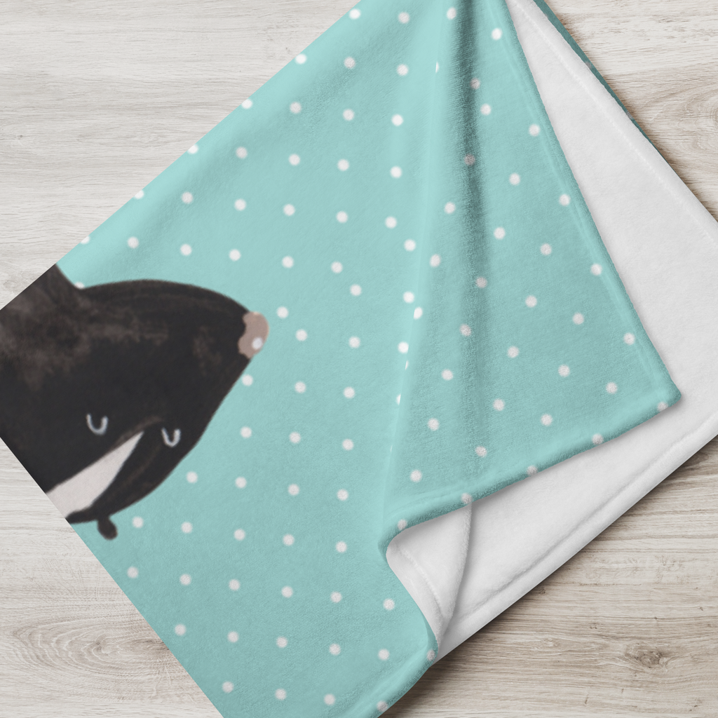 Babydecke Stinktier Ball Babydecke, Babygeschenk, Geschenk Geburt, Babyecke Kuscheldecke, Krabbeldecke, Stinktier, Skunk, Wildtier, Raubtier, Stinker, Stinki, verspielt, Weisheit