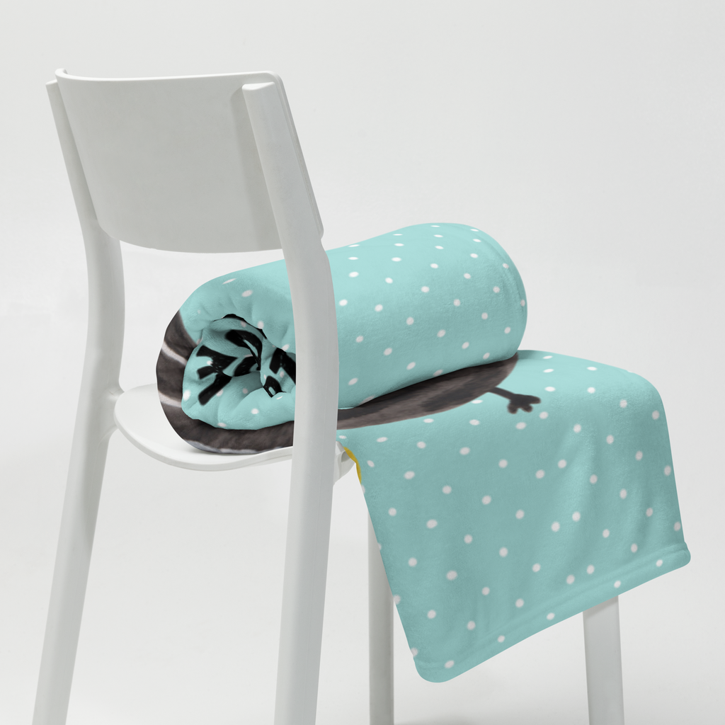 Babydecke Stinktier Ball Babydecke, Babygeschenk, Geschenk Geburt, Babyecke Kuscheldecke, Krabbeldecke, Stinktier, Skunk, Wildtier, Raubtier, Stinker, Stinki, verspielt, Weisheit
