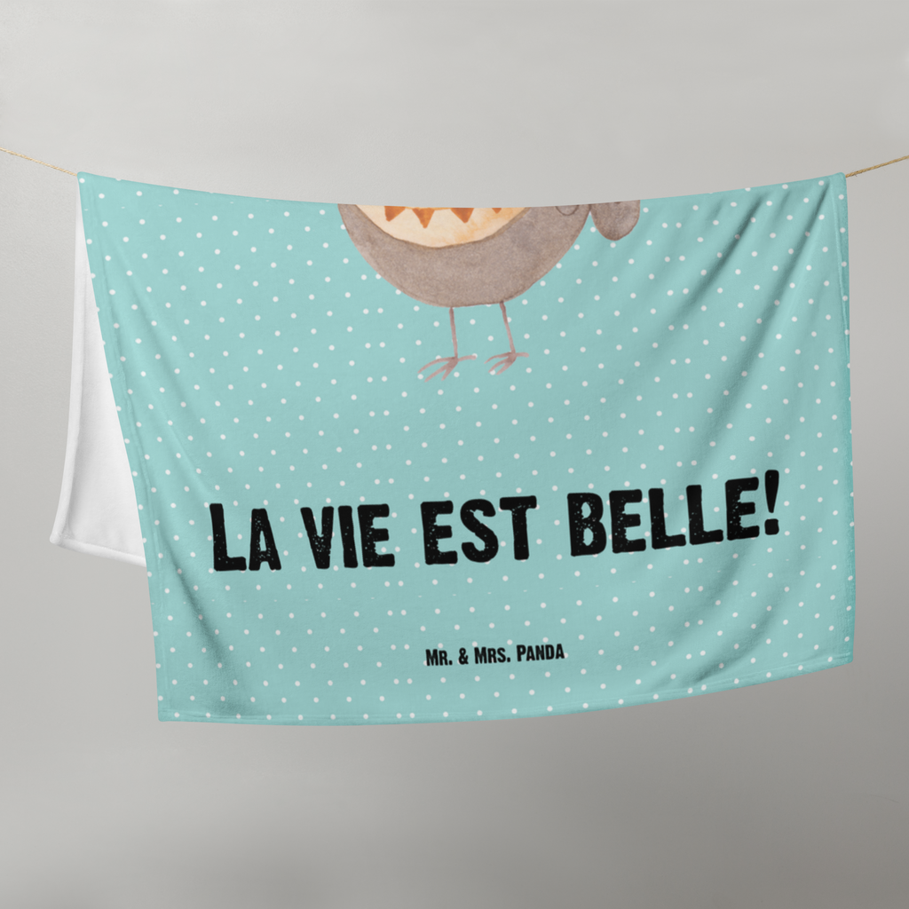Babydecke Eule Französisch Babydecke, Babygeschenk, Geschenk Geburt, Babyecke Kuscheldecke, Krabbeldecke, Eule, Eulen, Eule Deko, Owl, hibou, La vie est belle, das Leben ist schön, Spruch schön, Spruch Französisch, Frankreich