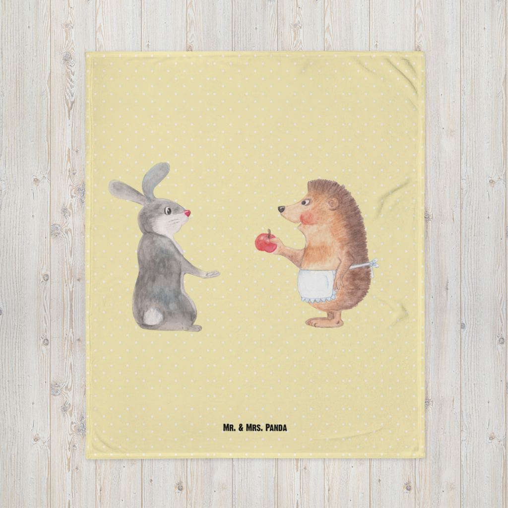 Babydecke Liebe ist nie ohne Schmerz Babydecke, Babygeschenk, Geschenk Geburt, Babyecke Kuscheldecke, Krabbeldecke, Tiermotive, Gute Laune, lustige Sprüche, Tiere, Igel und Hase, Igel, Hase, Liebe Spruch, Liebeskummer Geschenk, Herzschmerz, Trösten, Trennungsschmerz, Spruch romantisch