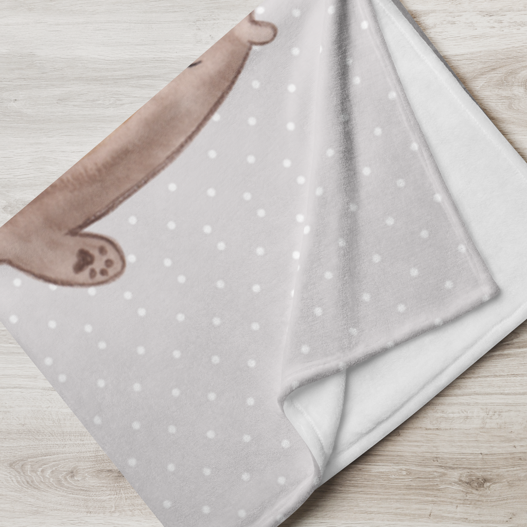 Babydecke Otter Umarmen Babydecke, Babygeschenk, Geschenk Geburt, Babyecke Kuscheldecke, Krabbeldecke, Otter, Fischotter, Seeotter, Otter Seeotter See Otter