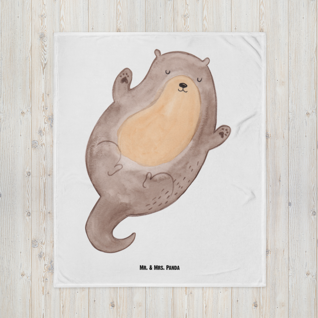 Babydecke Otter Umarmen Babydecke, Babygeschenk, Geschenk Geburt, Babyecke Kuscheldecke, Krabbeldecke, Otter, Fischotter, Seeotter, Otter Seeotter See Otter