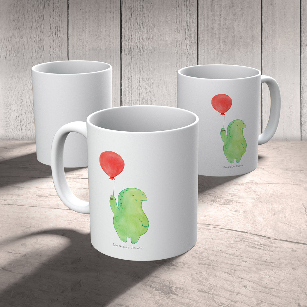 Tasse Schildkröte Luftballon Schildkröte, Schildkröten, Mutausbruch, Motivation, Motivationsspruch Becher, Kaffeetasse, Kaffeebecher, Tee, Frühstück, Büro  Schildkröte