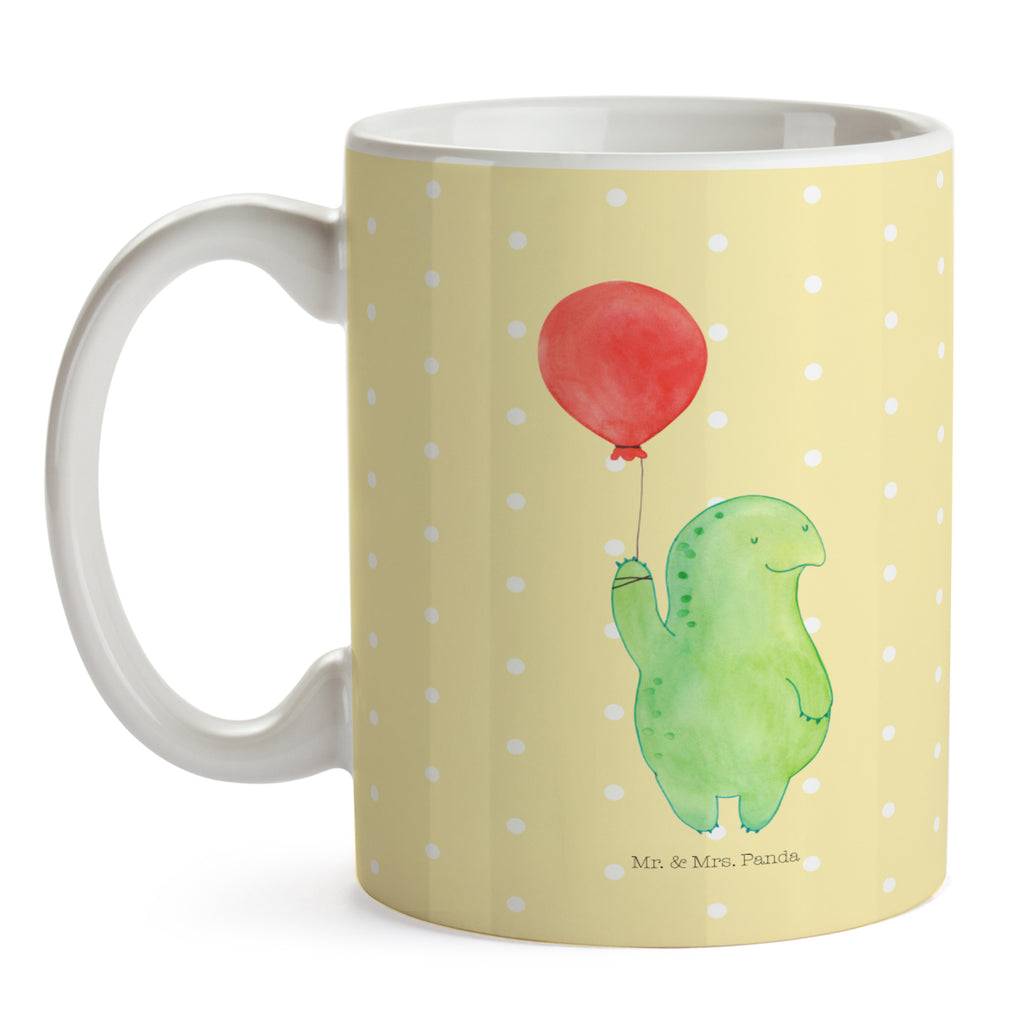 Tasse Schildkröte Luftballon Schildkröte, Schildkröten, Mutausbruch, Motivation, Motivationsspruch Becher, Kaffeetasse, Kaffeebecher, Tee, Frühstück, Büro  Schildkröte