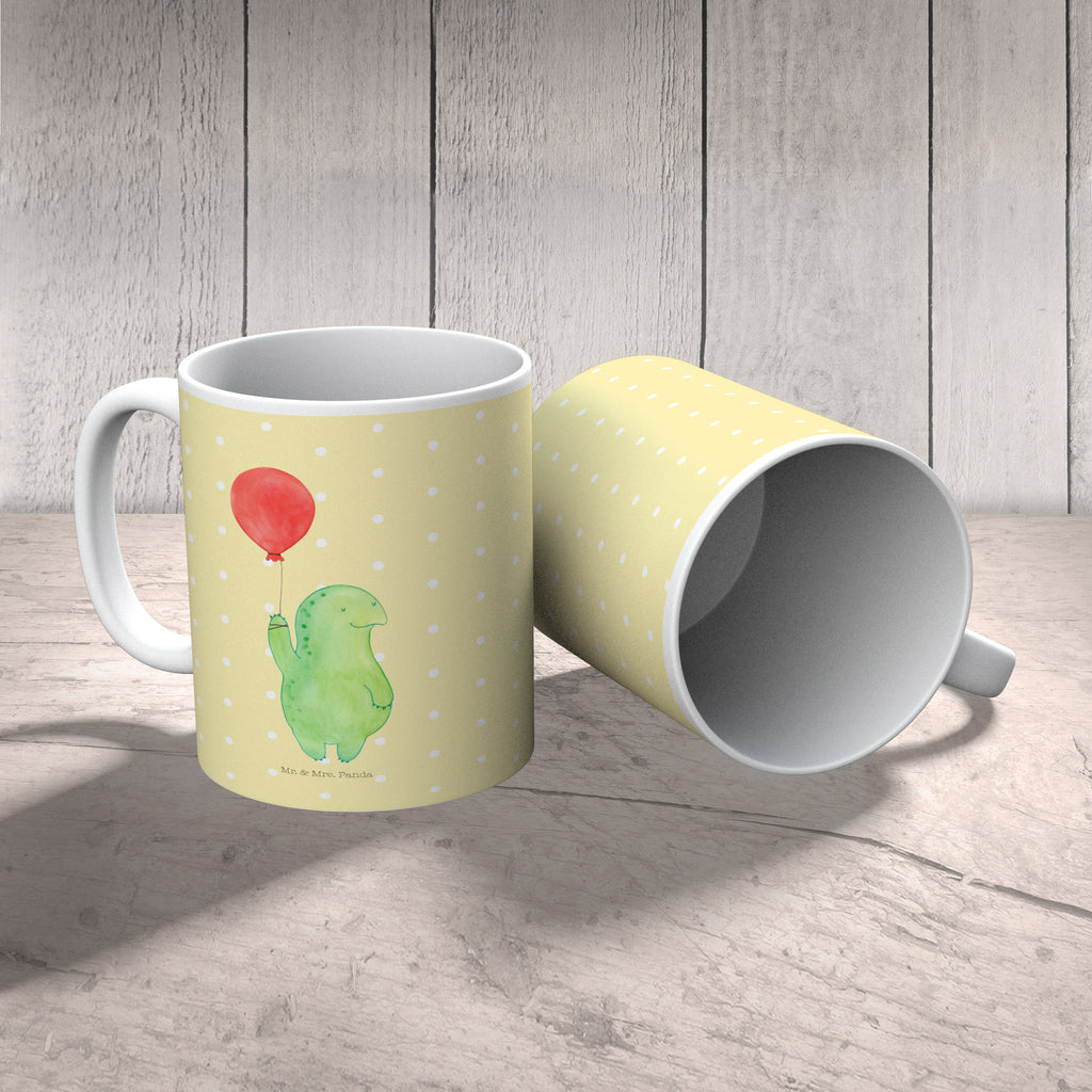 Tasse Schildkröte Luftballon Schildkröte, Schildkröten, Mutausbruch, Motivation, Motivationsspruch Becher, Kaffeetasse, Kaffeebecher, Tee, Frühstück, Büro  Schildkröte