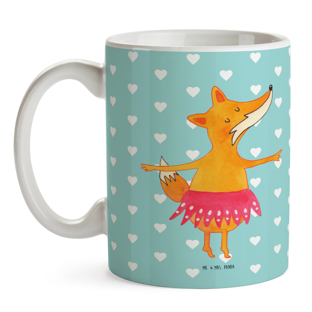 Tasse Fuchs Ballerina Fuchs, Fuchs Spruch, Füchse, Füchsin, Ballerina, Ballett, Tänzerin, Tanzen, Party, Einladung, Geburtstag Becher, Kaffeetasse, Kaffeebecher, Tee, Frühstück, Büro  Fuchs