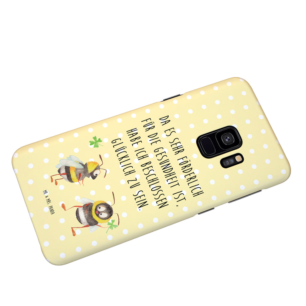 Samsung Galaxy S9 Handyhülle Hummeln mit Kleeblatt Samsung Galaxy S9, Handyhülle, Smartphone Hülle, Handy Case, Handycover, Hülle, süße Tiermotive, gute Laune, lustige Sprüche, Tiere, Hummel, Biene, Spruch positiv, Biene Deko, Spruch schön, glücklich sein, glücklich werden, Spruch fröhlich