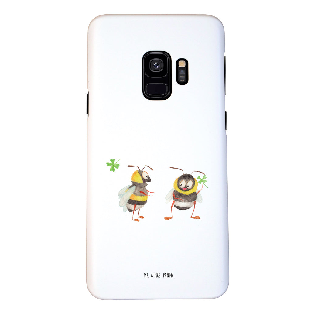 Samsung Galaxy S9 Handyhülle Hummeln mit Kleeblatt Samsung Galaxy S9, Handyhülle, Smartphone Hülle, Handy Case, Handycover, Hülle, süße Tiermotive, gute Laune, lustige Sprüche, Tiere, Hummel, Biene, Spruch positiv, Biene Deko, Spruch schön, glücklich sein, glücklich werden, Spruch fröhlich