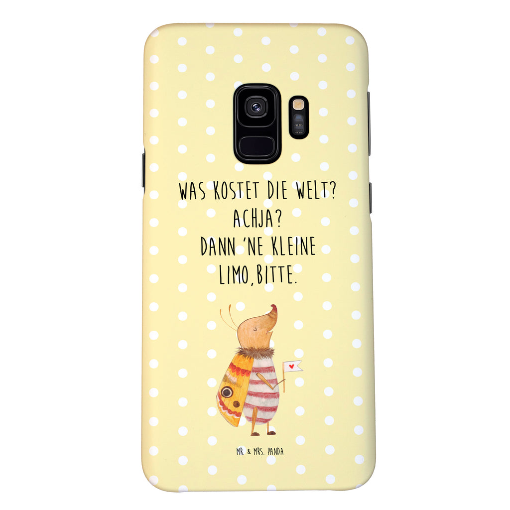 Samsung Galaxy S9 Handyhülle Nachtfalter mit Fähnchen Samsung Galaxy S9, Handyhülle, Smartphone Hülle, Handy Case, Handycover, Hülle, süße Tiermotive, gute Laune, lustige Sprüche, Tiere, Nachtfalter, Käfer, Spruch lustig, Spruch witzig, süß, niedlich, Küche Deko, Was kostet die Welt