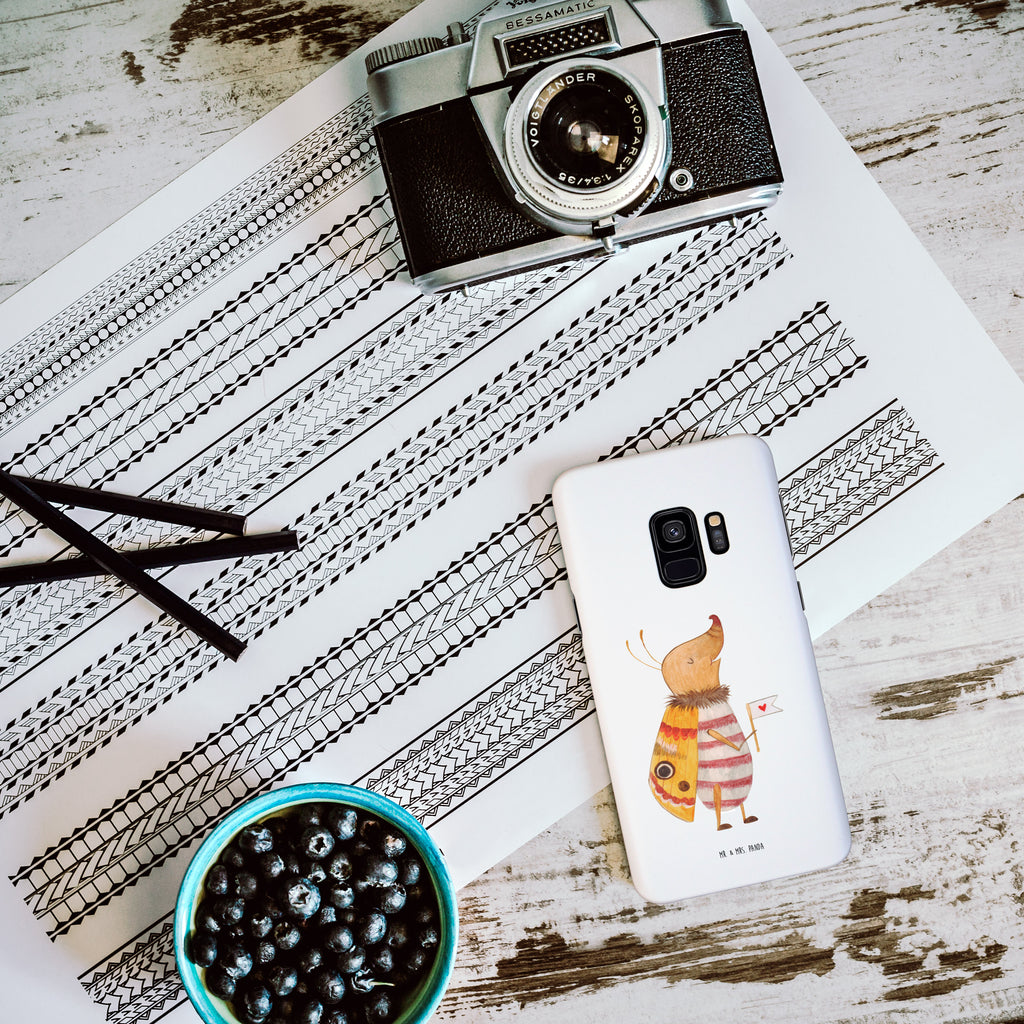 Samsung Galaxy S9 Handyhülle Nachtfalter mit Fähnchen Samsung Galaxy S9, Handyhülle, Smartphone Hülle, Handy Case, Handycover, Hülle, süße Tiermotive, gute Laune, lustige Sprüche, Tiere, Nachtfalter, Käfer, Spruch lustig, Spruch witzig, süß, niedlich, Küche Deko, Was kostet die Welt