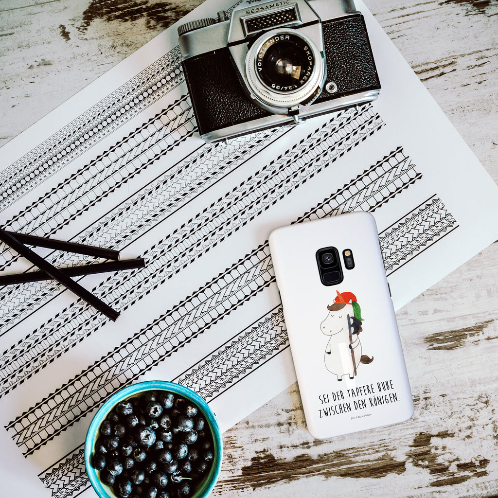 Samsung Galaxy S9 Handyhülle Einhorn Bube Samsung Galaxy S9, Handyhülle, Smartphone Hülle, Handy Case, Handycover, Hülle, Einhorn, Einhörner, Einhorn Deko, Pegasus, Unicorn, Bube, Mittelalter