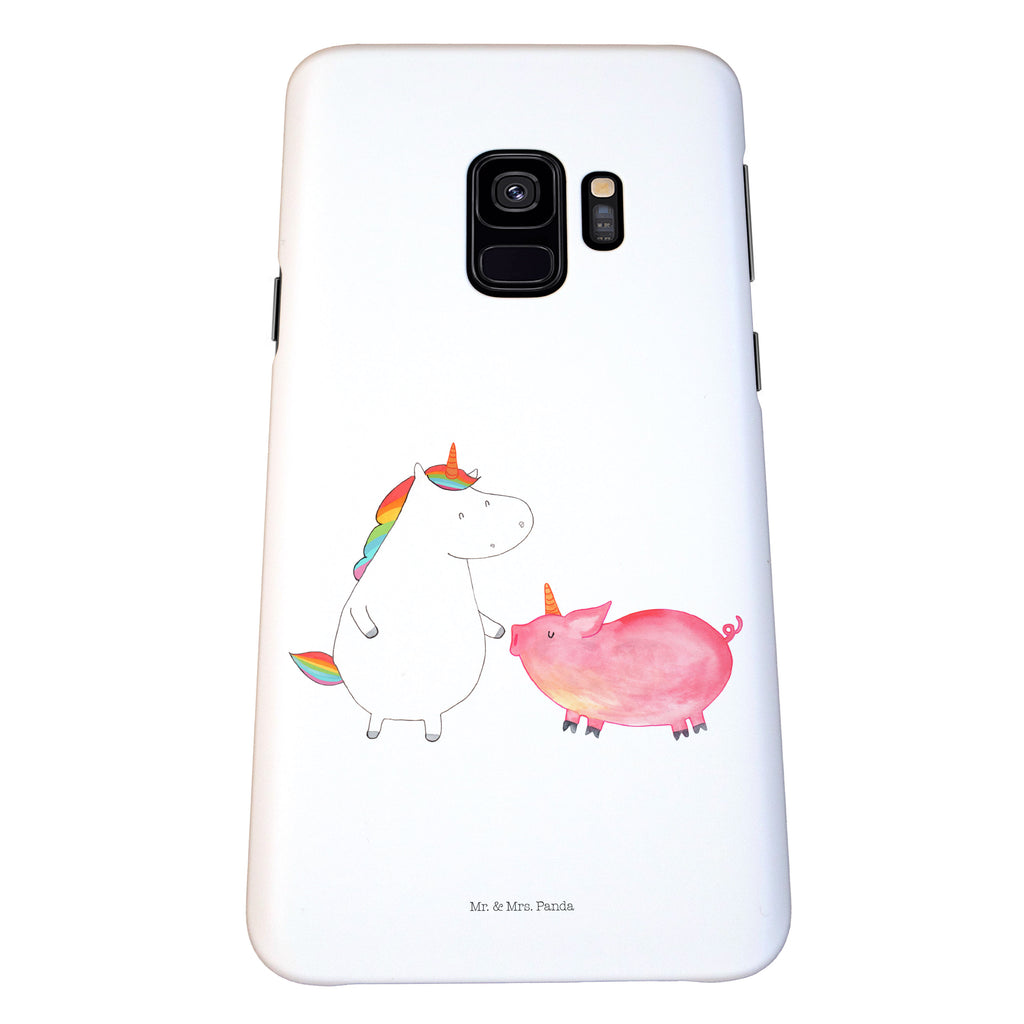 Samsung Galaxy S9 Handyhülle Einhorn + Schweinhorn Samsung Galaxy S9, Handyhülle, Smartphone Hülle, Handy Case, Handycover, Hülle, Einhorn, Einhörner, Einhorn Deko, Pegasus, Unicorn, Freundschaft, Schweinhorn, Schwein, Freundin, Schweinchen